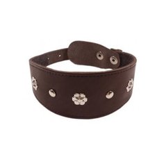 Ошейник 0534к 1сл камбала длина до 35 см коричневый Zo Oexpress