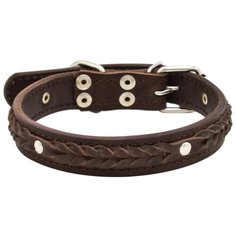 Ошейник 0643к 2сл 26 мм колосок длина до 50 см коричневый Zo Oexpress