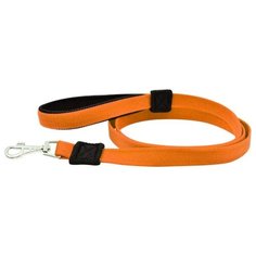 Поводок 5122а fresh line 25 мм капрон, мягкая ручка с сеткой длина 2м апельсиновый новинка Zo Oexpress