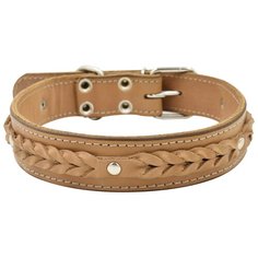 Ошейник 0643б 2сл 26 мм колосок длина до 50 см бежевый новинка (2 шт) Zo Oexpress