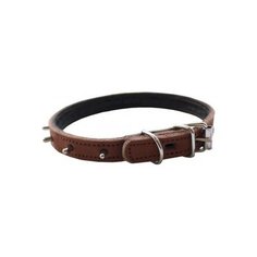 Ошейник 0613к 2сл 18 мм ёж длина до 42 см коричневый (2 шт) Zo Oexpress