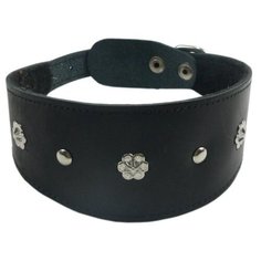 Ошейник 0536ч 1сл камбала длина до 25 см фетр черный (2 шт) Zo Oexpress