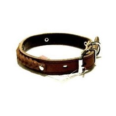 Ошейник 0614к 2сл 18 мм колосок длина до 42 см коричневый (2 шт) Zo Oexpress