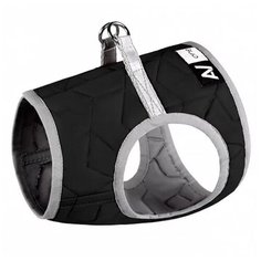 Шлейка collar мягкая av one s2 (мопс, пекинес) чёрная