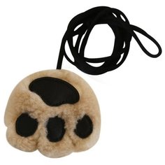 601050 игрушка для кошек лапа на эластичном шнуре 8 см иск.мех/иск.кожа (набор 6 шт) (2 шт) Zo Oexpress