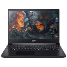 Ноутбук Acer Aspire 7 A715-75G-59UP (INTEL CORE I5 10300H 2500MHZ/15.6"/1920x1080/8GB/512GB SSD/NVIDIA GEFORCE GTX 1650 4GB/Без ОС) NH.Q99ER.006, чёрный