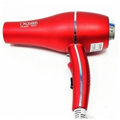 Фен CRONIER кератиновая терапия CR-6655 красный
