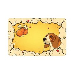 Triol коврик под миску собачка, 430*280мм 30211010, 0,073 кг (2 шт)