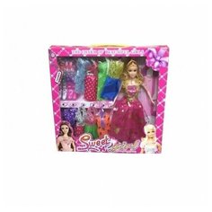 Кукла в комплекте с одеждой, в коробке Игротрейд