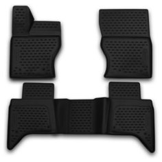 Комплект ковриков салона ELEMENT CARLDR00001 для Land Rover Range Rover 4 шт. черный