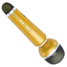 Беспроводной караоке-микрофон WS-1807 (бежевый) Belsis