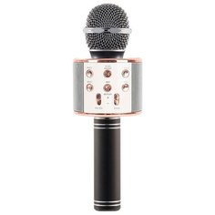 Беспроводной караоке-микрофон WS-858 (нежно черный) Belsis