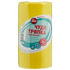 Салфетки хозяйственные ЧУДО ТРЯПКА универсальные 25х23см 33 листа Bagi