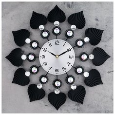 Часы настенные, серия: Интерьер, "Пики" d=40 см 3620909 Сима ленд