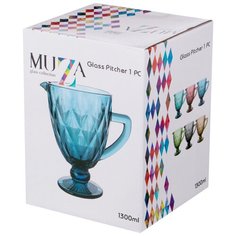 Кувшин ромбо 1300 мл высота 20 см. серия MUZA COLOR Lefard 781-180