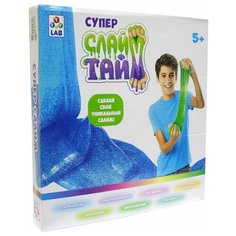 Слайм тайм Сделай слайм, 1Toy (набор для творчества, супер набор, Т12032)