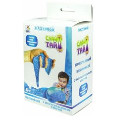 Слайм тайм надувной со снегом, 1Toy (набор для творчества, Т17481)