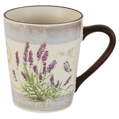 Кружка Anna Lafarg LF Ceramics "Лаванда", керамика, 0.5 л (AL-135F6970-1-L-LF)