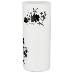 Ваза высота 26 см white and black Bohemia Crystal 674-773