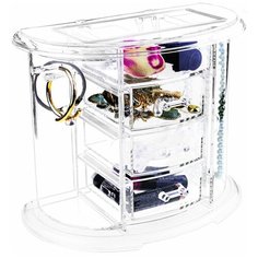 Органайзер акриловый для хранения косметики и украшений " Beauty box 4 " Uvoo