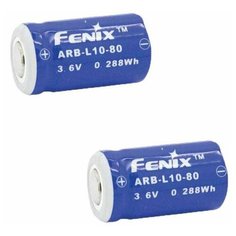 Набор из 2-ух аккумуляторов Fenix ARB-L10-80 Rechargeable Li-ion Battery