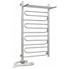 Электрический полотенцесушитель Роснерж Зиг-Заг L205100 100x60 с полкой, ЛЕВЫЙ ТЭН