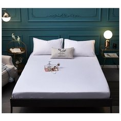 Комплект постельных принадлежностей Tango "Deniz" (натяжная простыня + 2 наволочки), 2-спальный, сатин, арт. DEN1620-01