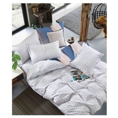 Постельное белье семейное Tango TPIG5-1219-70, сатин, сатин, 2 наволочки 70 х 70 см, белый