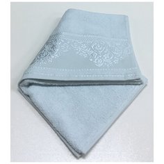 Мятный YASEMIN 50х90 хлопок М полотенце (1шт) Фиеста Fiesta