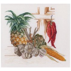 Набор для вышивания Кухня, канва лён 28 ct 37 х 34 см THEA GOUVERNEUR 576