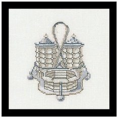 Набор для вышивания Соль & Перец, канва лён 36 ct 12 х 12 см THEA GOUVERNEUR 3009
