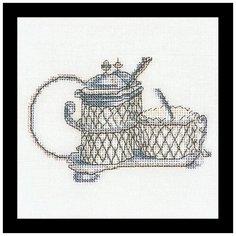Набор для вышивания Соль & Перец, канва лён 36 ct 12 х 12 см THEA GOUVERNEUR 3008
