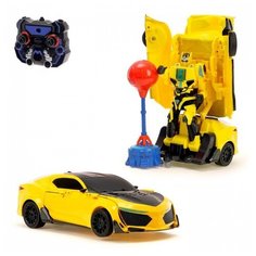 Робот-трансформер Jia Qi League of Autobot Heroes Спорткар TT687/TT688, желтый/черный