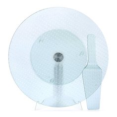 Тортовница с лопаткой "Loraine" (вращающаяся), 35 см