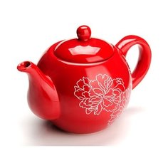 Заварочный чайник "Loraine" "Красный Узор", 950 мл