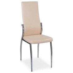 Стул Домотека Милано, металл/искусственная кожа, цвет: B1/B1 Бежевый