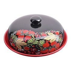 Блюдо для блинов "Брусника", 23 см Loraine