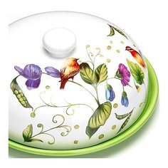 Блюдо для блинов "Loraine" "Птичка", 23,8х11 см