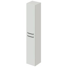 Пенал подвесной/напольный Итана White 30 300х300х1700 с бельевой корзиной