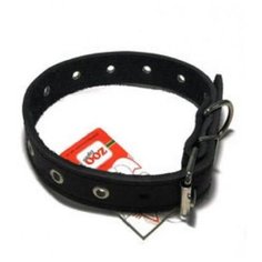 Ошейник 0540ч 1сл 26 мм блочка длина до 50 см черный (2 шт) Zo Oexpress