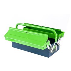 Ящик для инструмента, 430 х 200 х 160 мм, три секции, металлический Сибртех