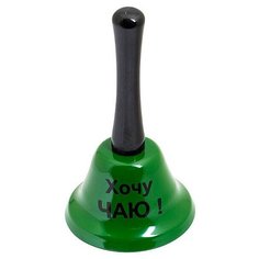 Колокольчик Эврика Хочу Чаю Green 94567