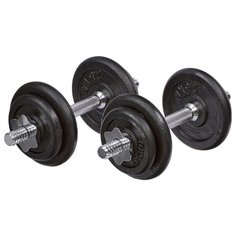 Набор гантелей Bradex 30kg + гриф для штанги SF 0558