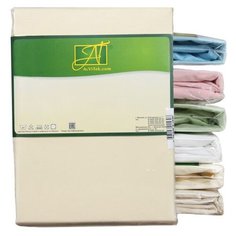 Простыня АльВиТек ПР-СО-150, сатин, 150 х 214 см, кремовый