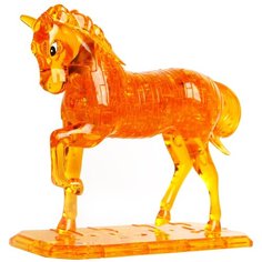 Головоломка Crystal Puzzle Лошадь Желтая