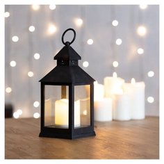 Декоративный фонарь-светильник NEON-NIGHT со свечой, 24 см