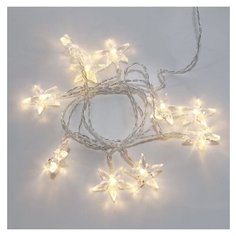 Светодиодная гирлянда "Звездочки" NEON-NIGHT теплого белого свечения, 1.5 м