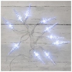 Гирлянда NEON-NIGHT 303-094, 10 ламп, белый/прозрачный провод