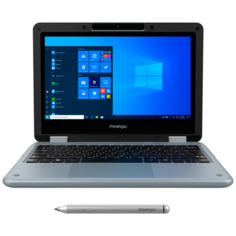 Ноутбук Prestigio Ecliptica 116 C3 (Intel Celeron N4100 1100MHz/11.6"/1920x1080/4GB/128GB SSD/DVD нет/Intel UHD Graphics 600/Wi-Fi/Bluetooth/Windows 10 Pro) PSB116C03_DG_CIS, темно-серый