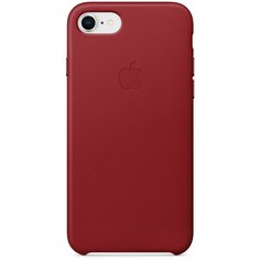 Чехол-накладка Apple кожаный для iPhone 7/iPhone 8/iPhone SE (2020) (PRODUCT)RED